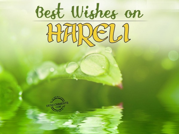 Best wishes on Hareli