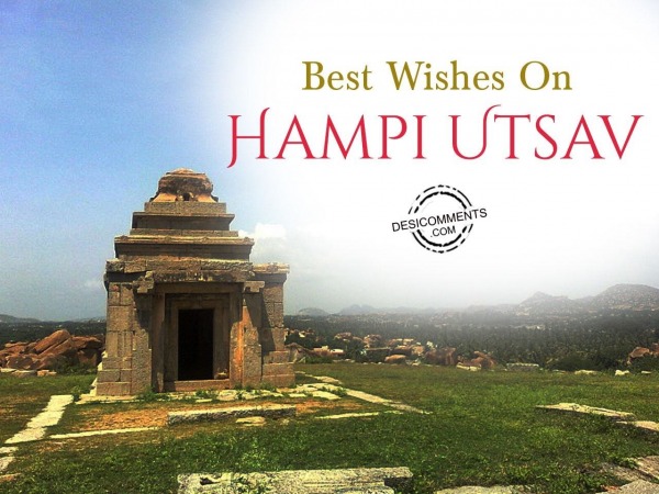 Great wishes on Hampi Utsav