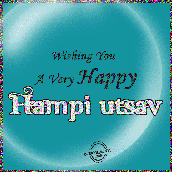 Wishes on Hampi Utsav
