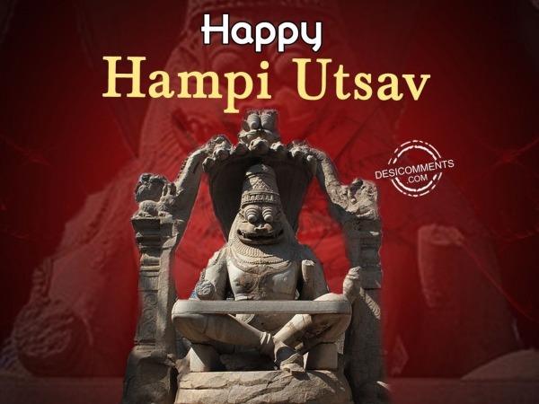 Wishing happy Hampi Utsav