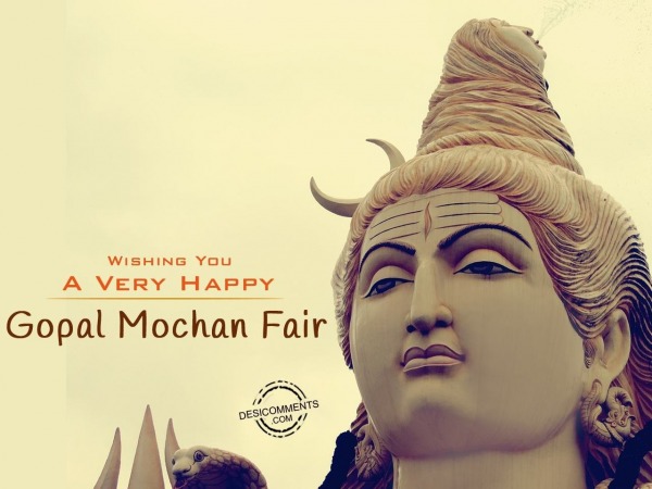 Wishing you very Gopal Mochan Fair