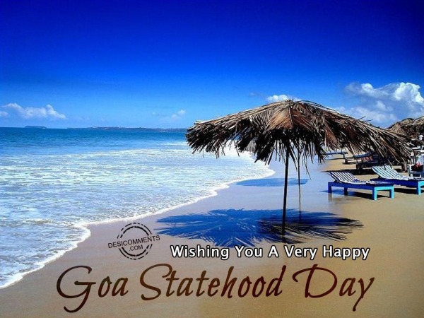 Wishing you very happy Goa Statehood Day