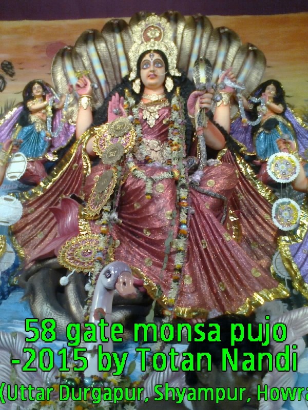 58 gate monsa pujo 2015 by Totan Nandi