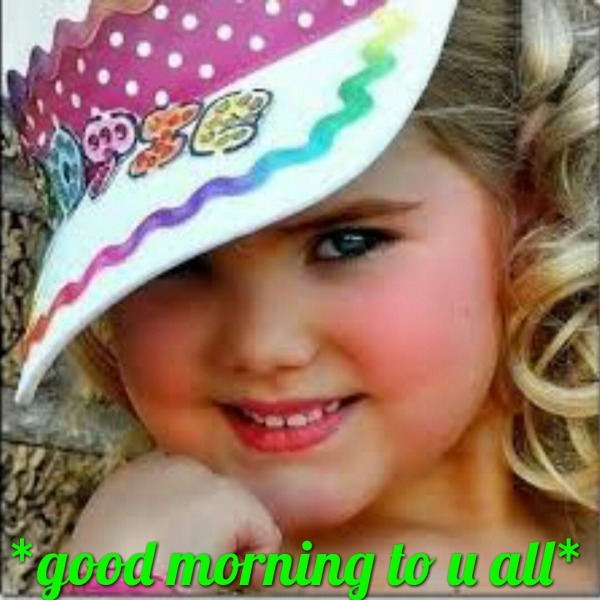 Good morning You To All
