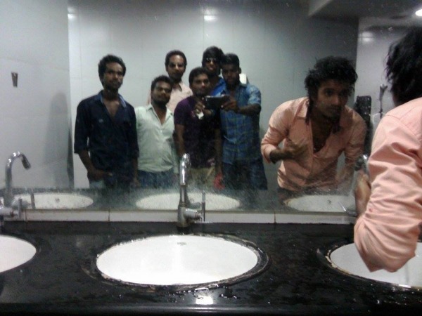 Krishna Sagar With His Friends