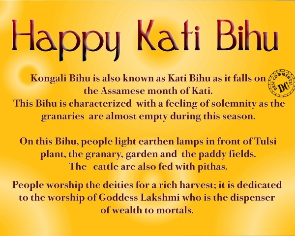 Details About Kati Bihu
