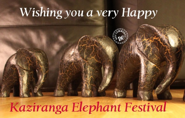 Kaziranga elephant festival wishes
