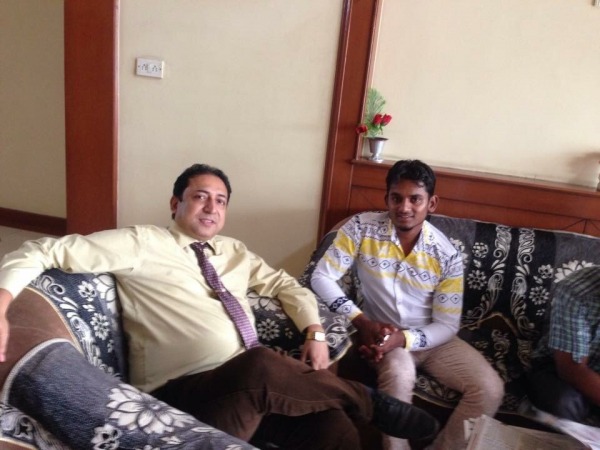 Momin Shah With Surya Sinha