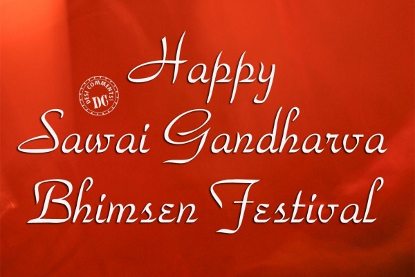 Happy Sawai Gamdharva Bhimsen Festival