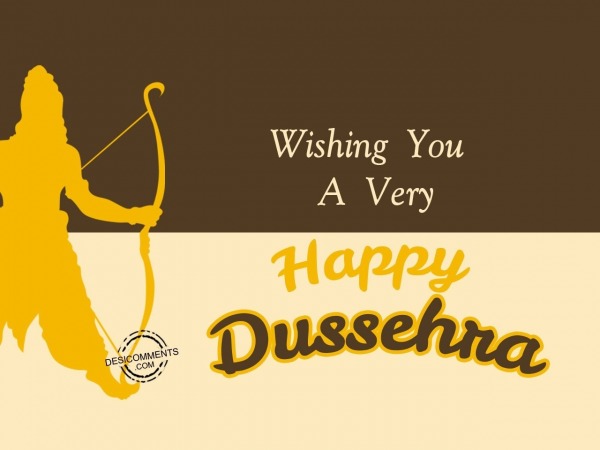 Wishing you Happy Dussehra