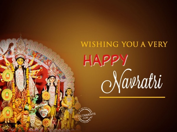 Wishing you very happy Navratri