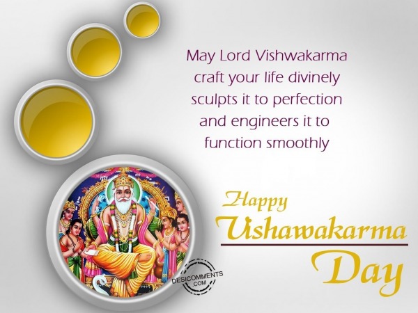 May lord Vishwakarma Divas Ki shubhkamnaye