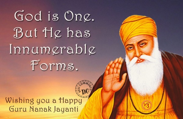 Wishing you Guru Nanak jayanti