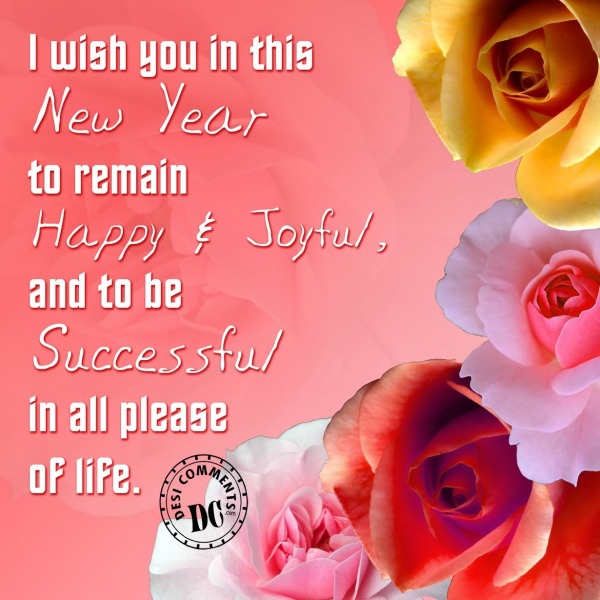 New Year wishes