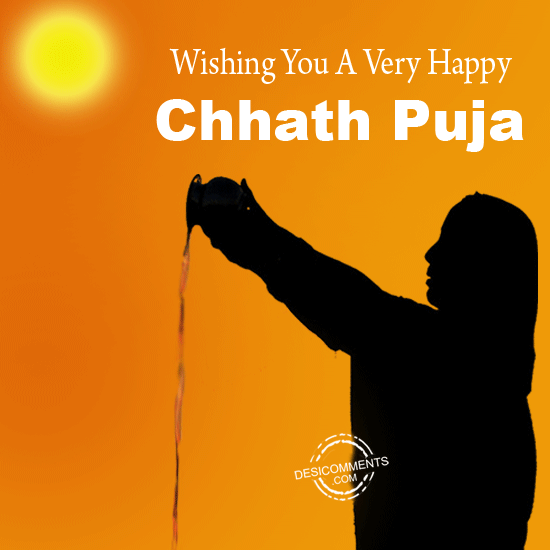 Wishing you a very Happy Chhath Puja