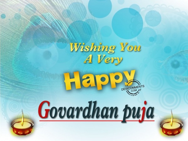 Best wishes on Govardhan puja