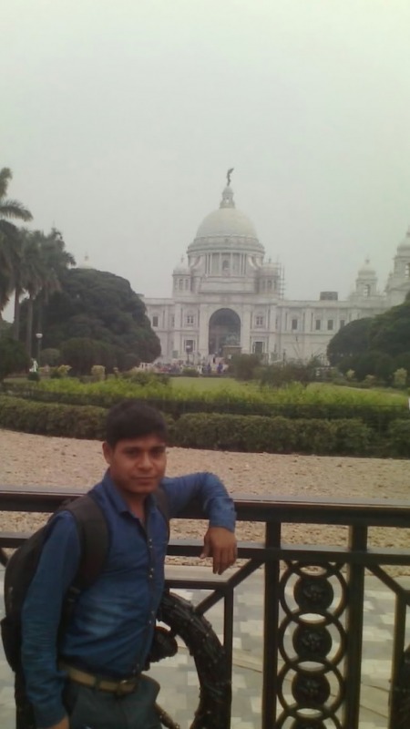 Totan Nandi at Victoria Memorial