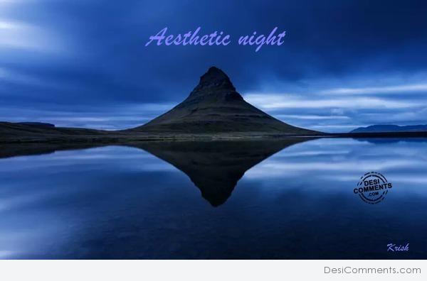 Aesthetic night - DesiComments.com