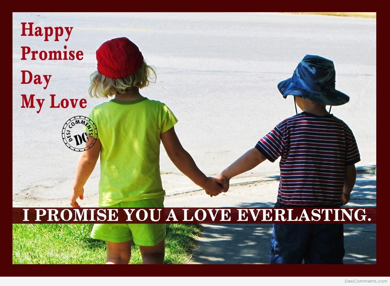 Happy Promise Day My Love - DesiComments.com