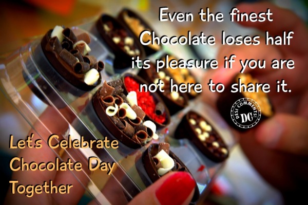 Let’s celebrate Chocolate Day together