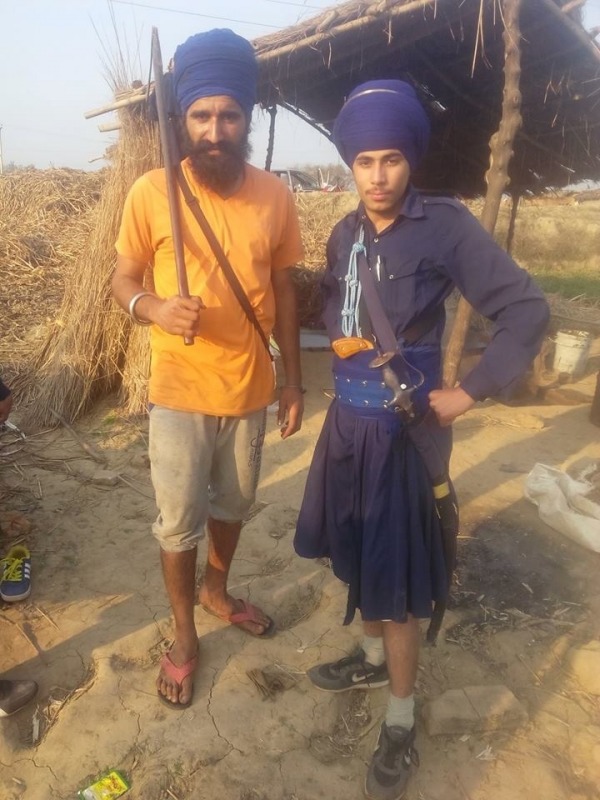 Preet Jallowal with deep singh teg khalsa