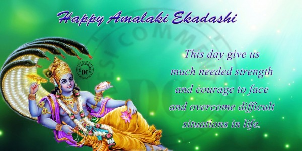 Amalaki Ekadasi wishes