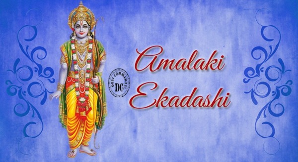 Amalaki Ekadashi with vectors