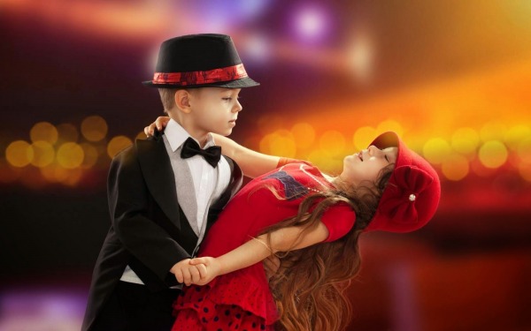 Boy And Girl Dancing