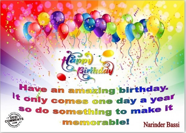 Have Amazing Birthday