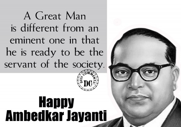 Happy Ambedkar Jayanti