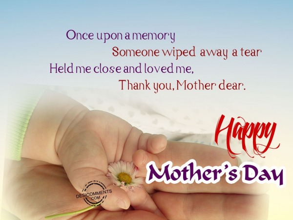 Once upon a memory – Happy Mother’s Day