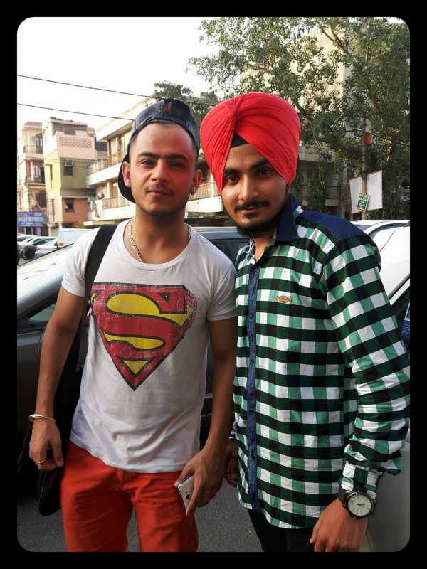 Gurpreet Singh With Milind Gaba