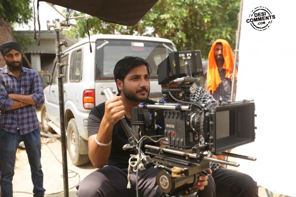 Director Amrinder Goraya on shoot of Movie Chamkila the Legend