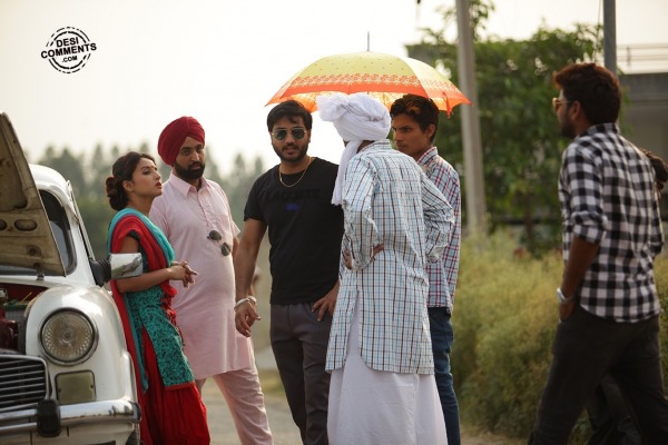 Director Amrinder Goraya on shoot of Movie Chamkila The Legend