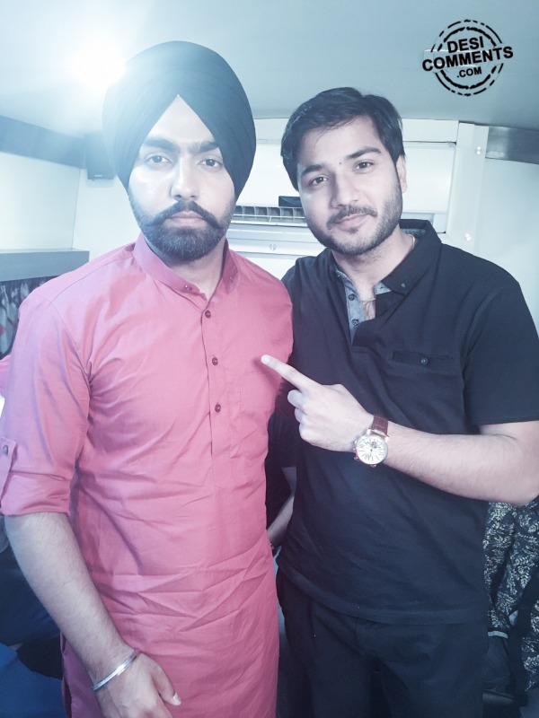 Ammy Virk and Amrinder Goraya