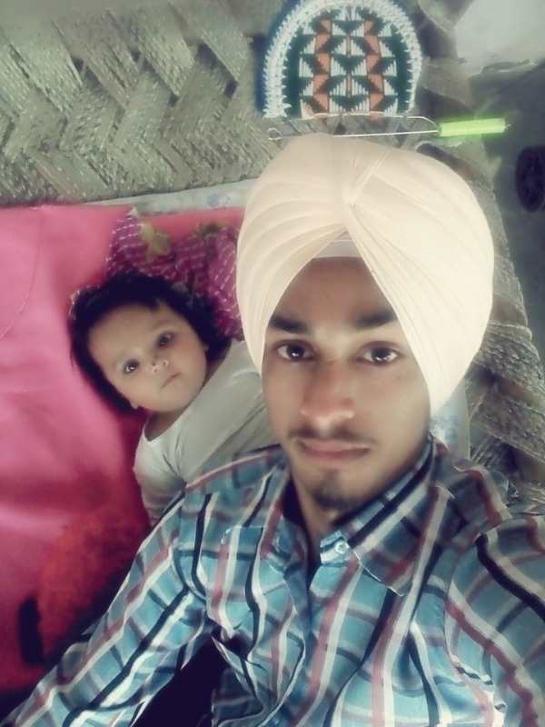 Maninder Singh With Jasmeet Kaur Deol