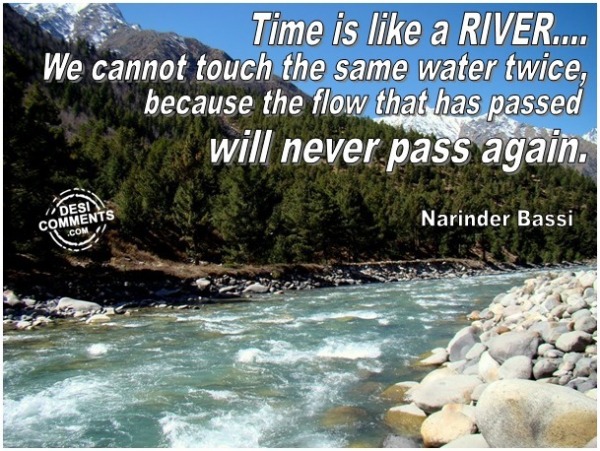 Time is like a River
