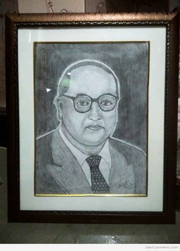 Premium Photo | Digital painting of Bhim Rao Ambedkar