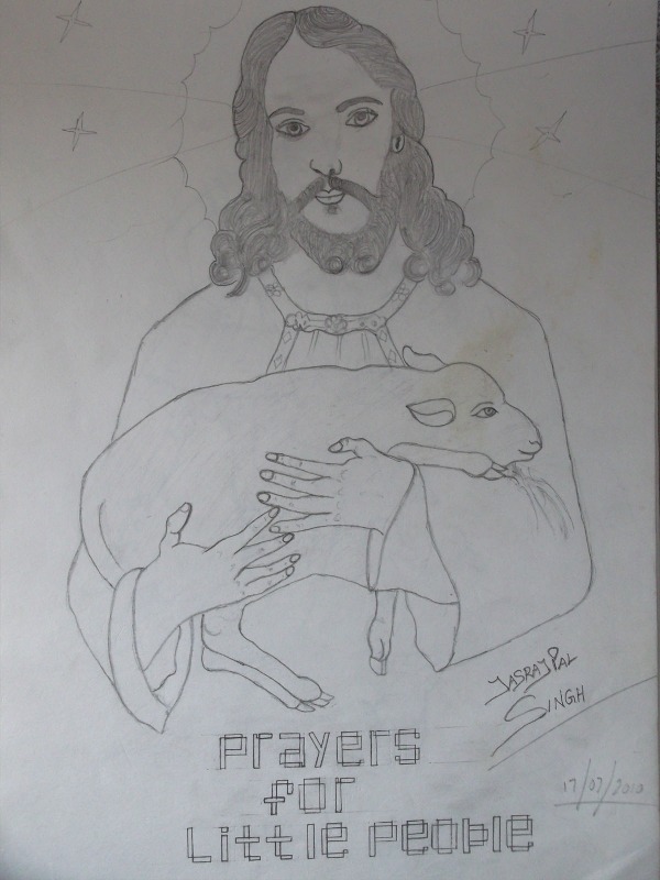 Pencil Sketch Of Jesus