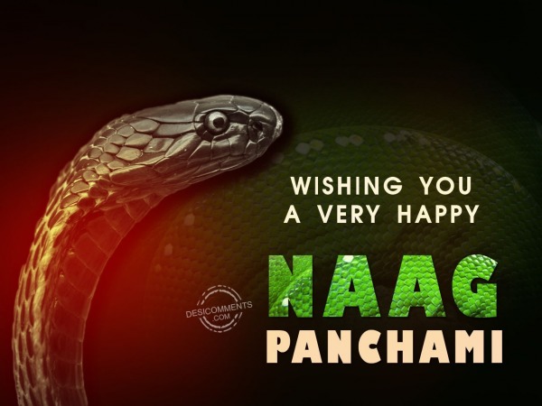 Wishing You a very happy naag panchami