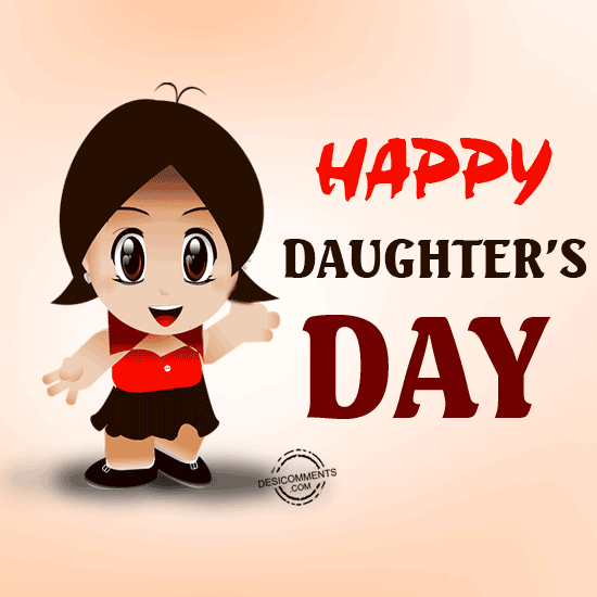 Happy Daughter’s Day with baby girl