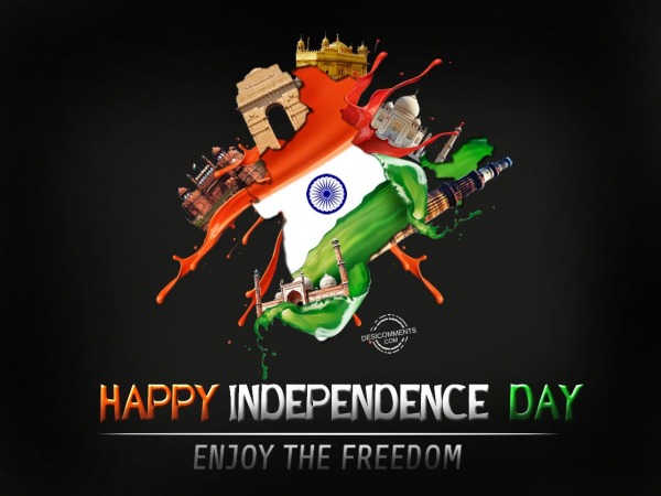 Happy Independence Day,Enjoy the freedom