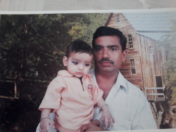 old photo with papa