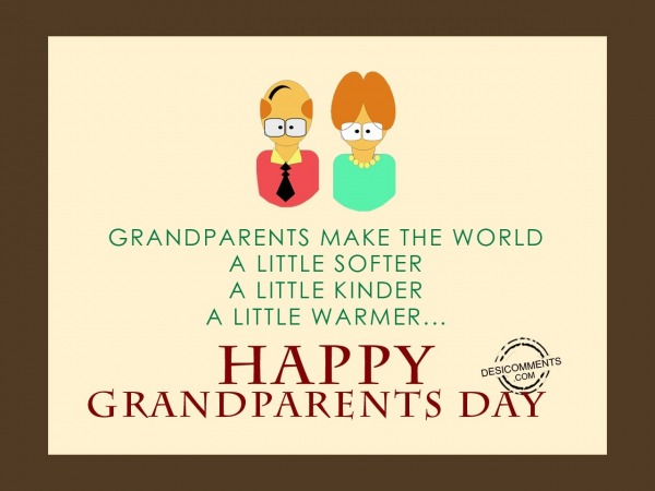 Grandparents make the world, Happy Grandparents Day