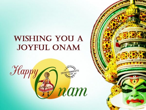 Wishing you a joyful Onam