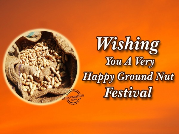 Wishing You A Very Happy Ground Nut Festival Image
