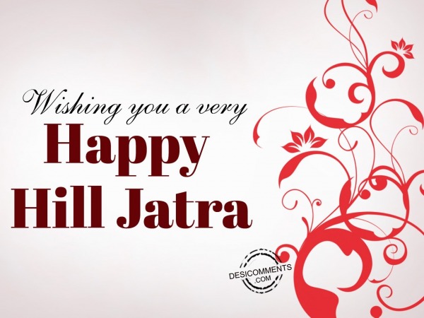 Picture Of Wishing You A Very Happy Hill Jatra