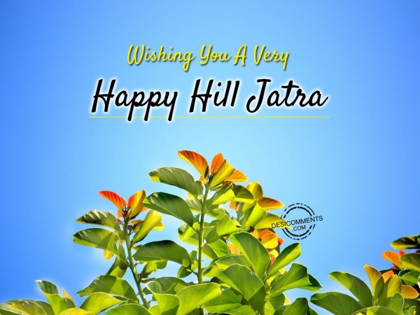 Wishing You A Very Happy Hill Jatra