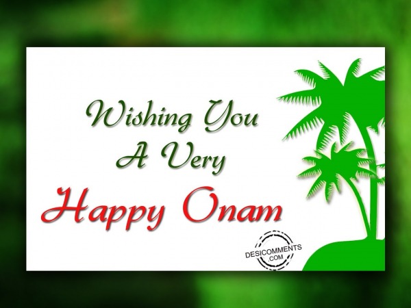 Wishing You A Very Happy Onam – Image