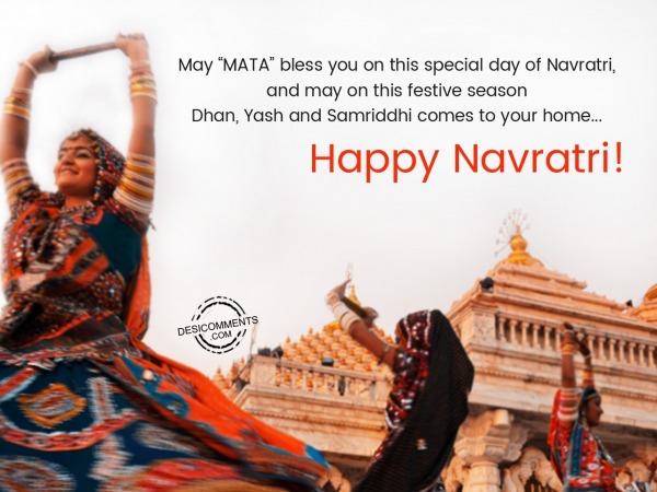 May Mata Bless You On This Special Day Of Navratri